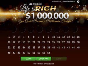 lottorich|life is rich lotto card.